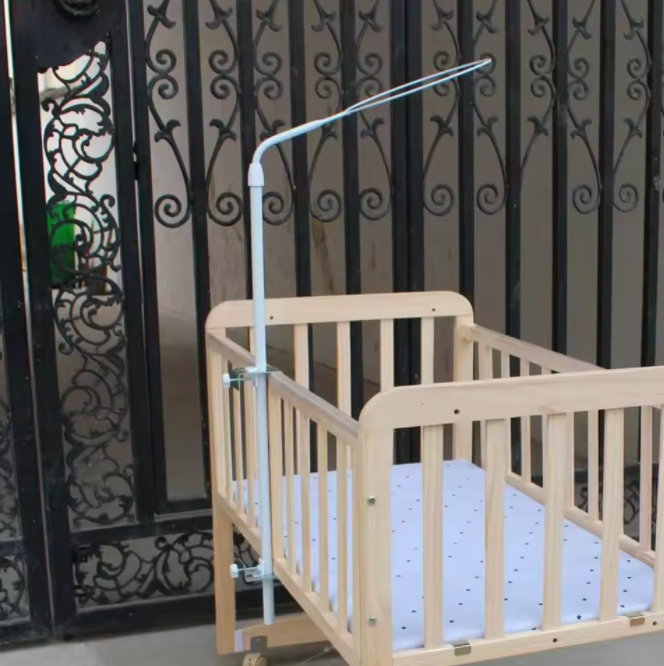 Universal Moskito Krippe Netting Halter Sommer Baby Moskito Net Stehen Krippe Netting Baldachin Halter Abnehmbare Baby Bett Unterstützung Zelt