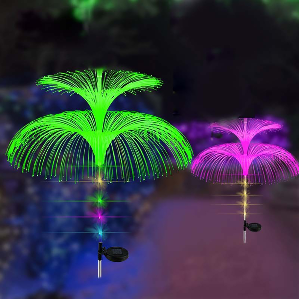 Alpine Corporation 2-Marker White Snowman Christmas Pathway Markers