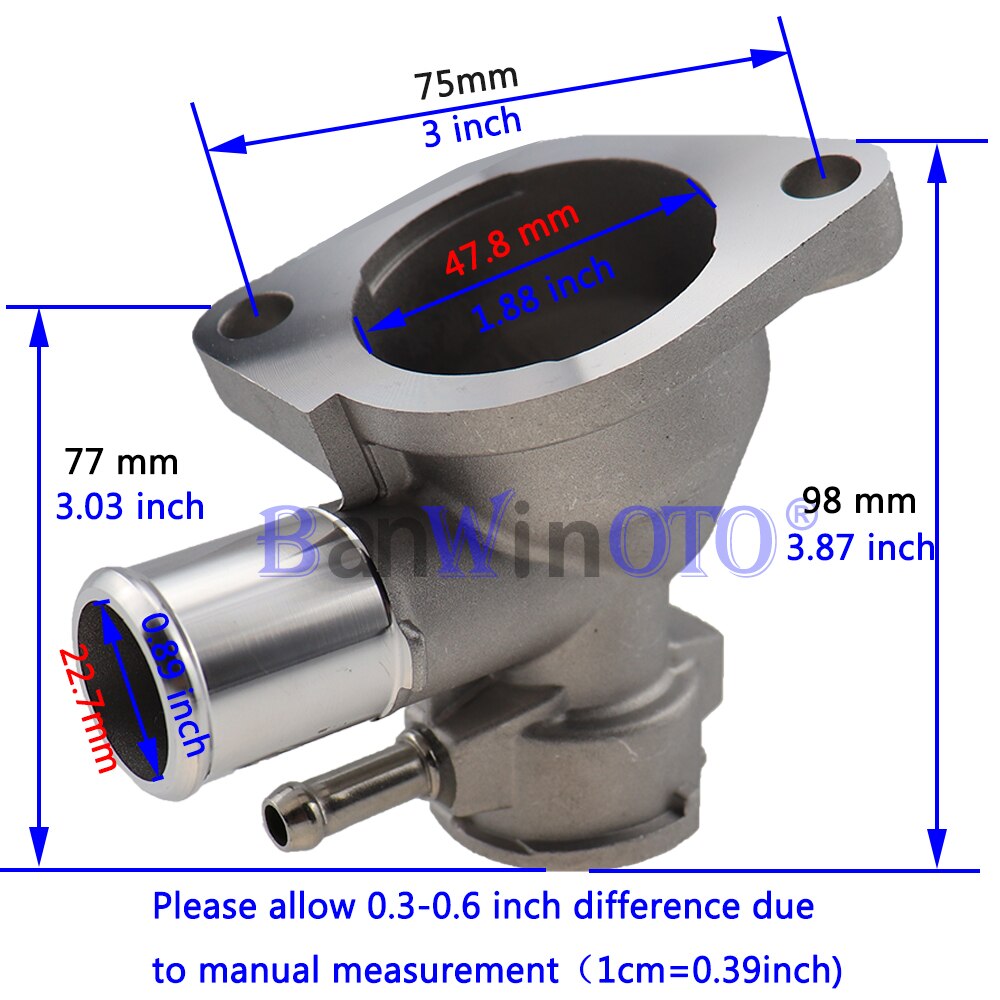 Combinaison de remplissage de refroidissement pour moteur | En Aluminium, mise à niveau, tuyau d'eau de refroidissement pour moteur, combinaison de remplissage de liquide pour Toyota hiace liteace 16331-31082 16331