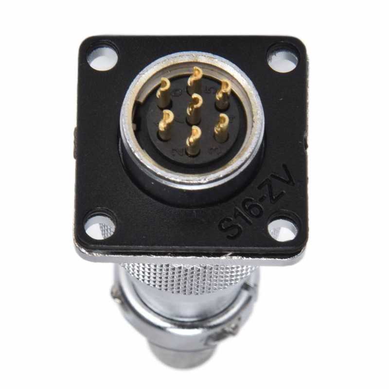 Male Plug Female Socket Connector High Strength Waterproof Explosion Proof Aviation Plug Socket Connector for Industrial Needs
