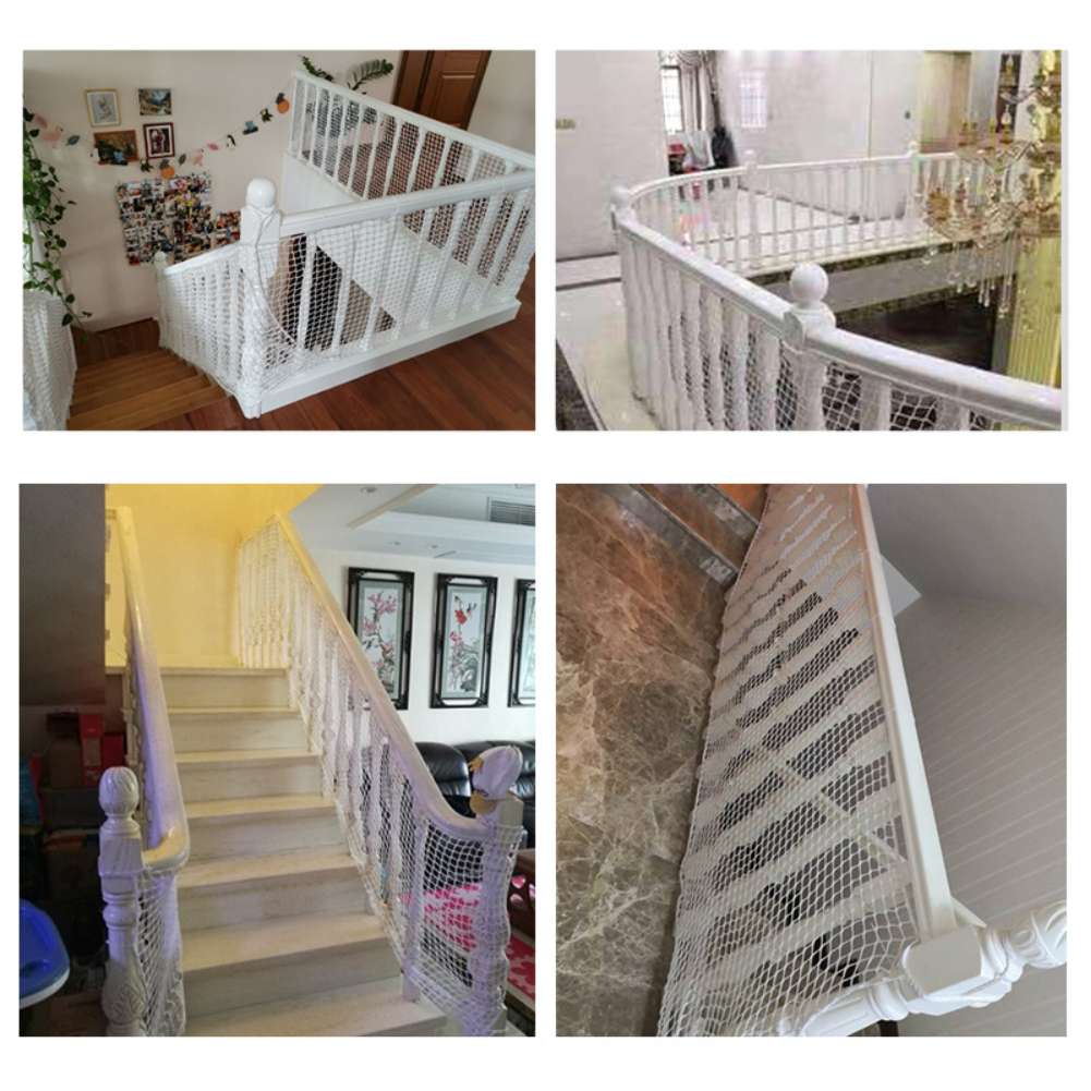 Rete in nylon pesante Rete antiuccelli Rete da pesca Colture Protezione da giardino Protezione per recinzione bambino Gatto Pollo Rete Gabbia Rete da allevamento