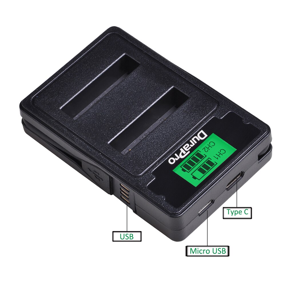 Batterie ENEL5 EN EL5 1200mAh avec double chargeur LCD, pour Nikon EN-EL5 Coolpix P90 P80 P530 P520 P510 P100 P500 P5000 P5100 P6000