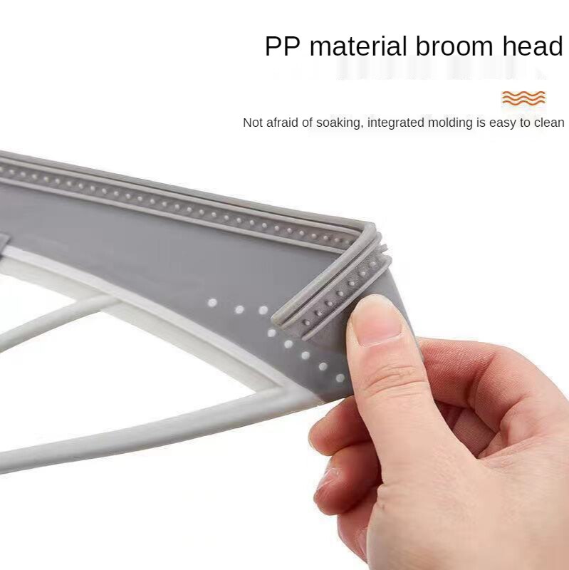 Adjustable Retractable Magic Broom Sweeping Brush Silicone Mop Household Floor Cleaning Broom Floor Wiper Sweeping Brush