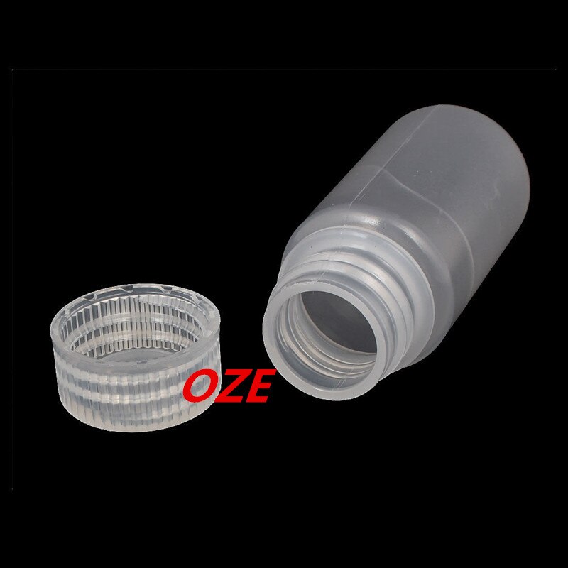 5pcs 50ml Wide Mouth Laboratory Reagent Bottle Sample Thicken Bottle Clear