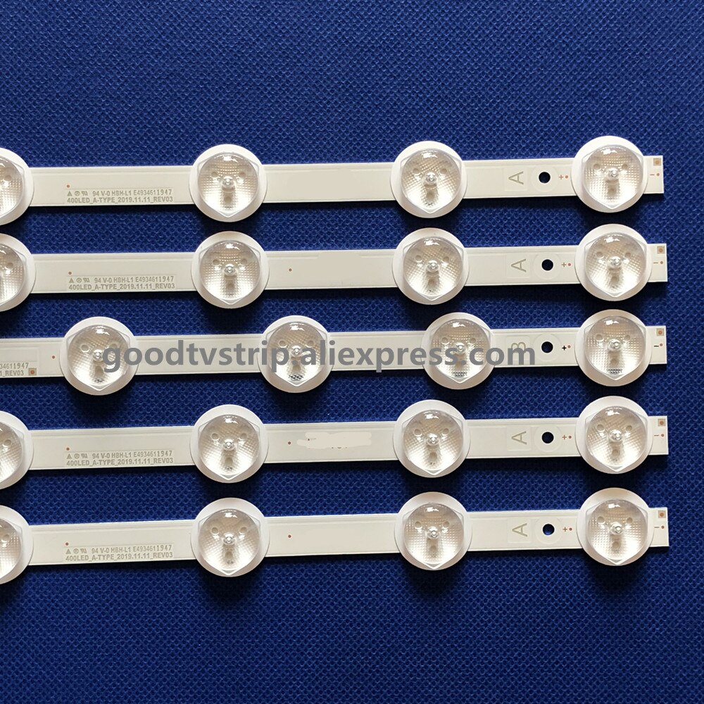 LED Backlight strip lamps For Vestel 40"TV VES400UNDS-2D-N02 VES400UNDS-2D-N03 VES400UNDS-2D-N04 LT-40C750 LED40287FHD 40272SMFH