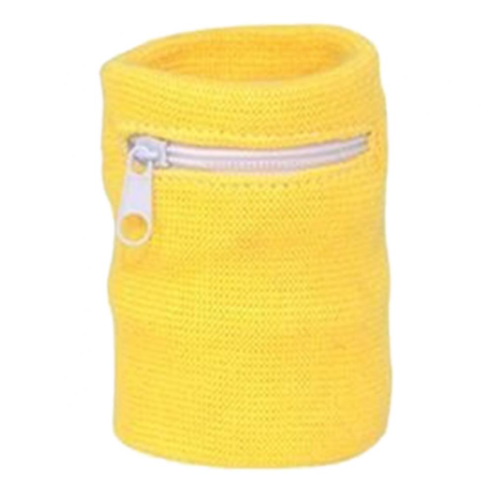 Reiß verschluss Handgelenk Brieftasche Tasche Laufen Sport Armband Tasche für MP3 Schlüssel karte Aufbewahrung tasche Fall Badminton Basketball Armband Schweiß band: schwarze farbe