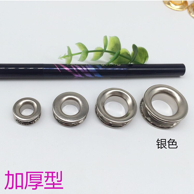 Double Side banner canvas curtain copper eyelet With claw for fabric Canvas Leather Self Backing Screw Purse Buckle