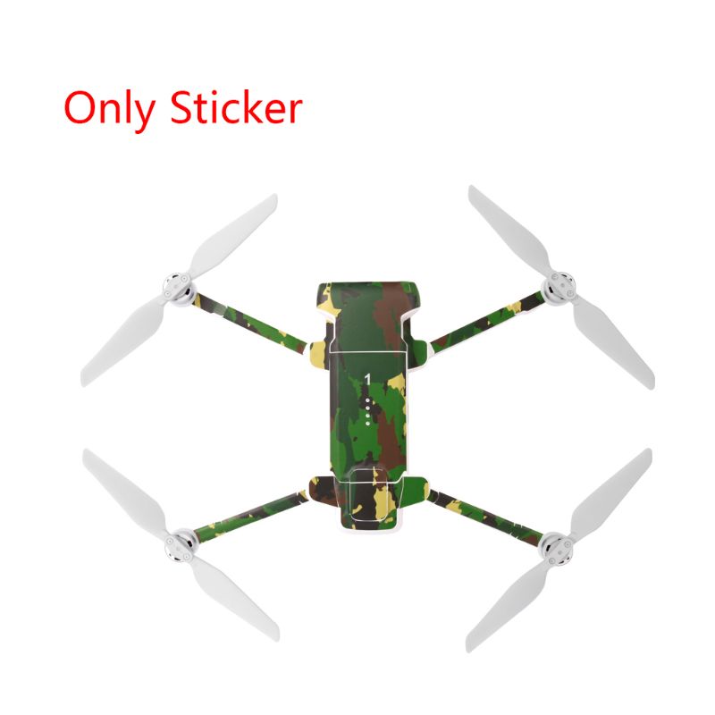 PVC Waterproof Sticker for Xiaomi Fimi X8 SE Drone Skin Protector Accessory 1 Set: D