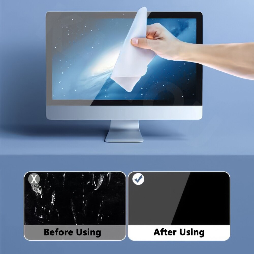 Putsduk för apple skärm display glas nano-textur paneler rengöringsduk tillbehör för iphone pro ipad macbook klocka