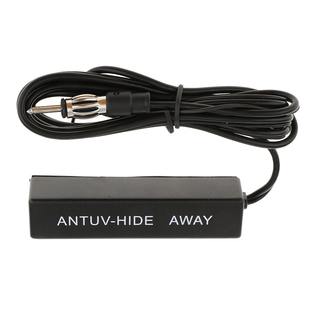 Hidden Amplified Antenna AM FM WB Universal FM Car Radio Stereo Windshield Antenna Fits Car Truck Motorcycle Boat Camper