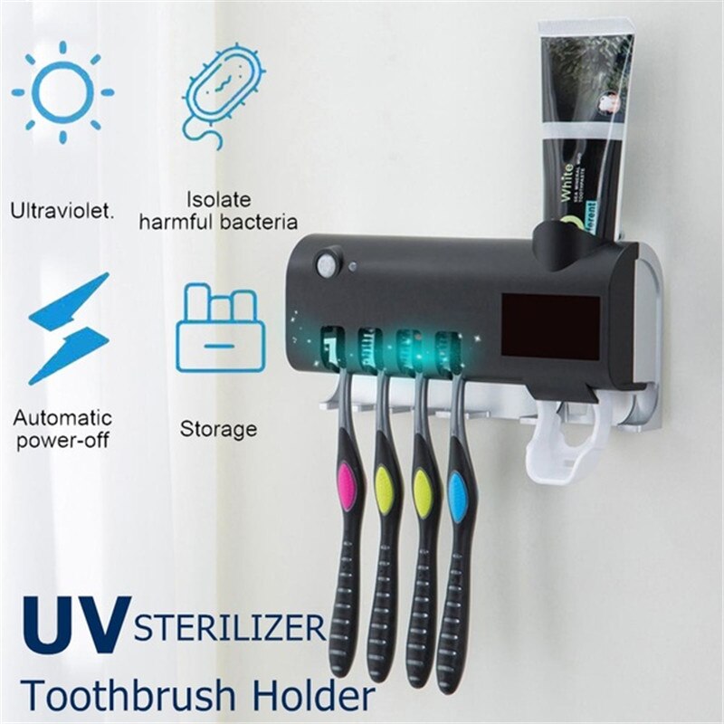 Hygiène Dentaire Familiale Stérilisateur UV Brosse à Dents GreenCC - Rechargeable USB, 2000mAh, 5 Places Stérilisateur Brosse à Dents Hygiène Dentaire Familiale Stérilisateur UV Brosse à Dents GreenCC - Rechargeable USB, 2000mAh, 5 Places Stérilisateur Brosse à Dents