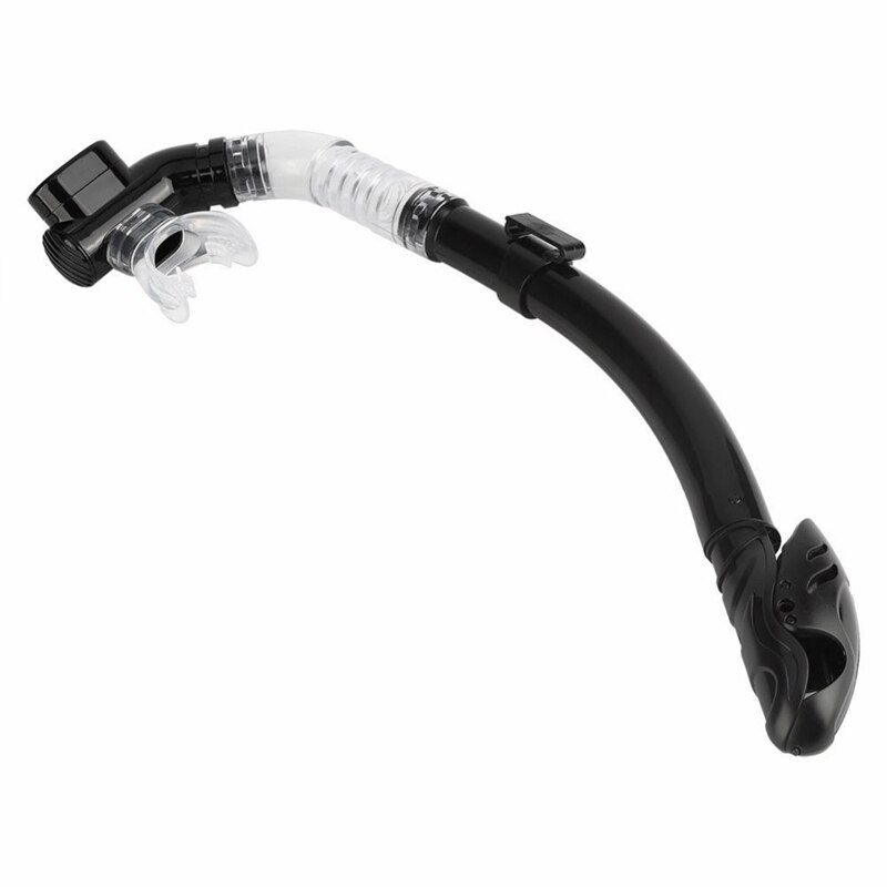 Full Dry Snorkel - Silicone Mouthpiece - Underwater Sports Diving Equipment - 43cm