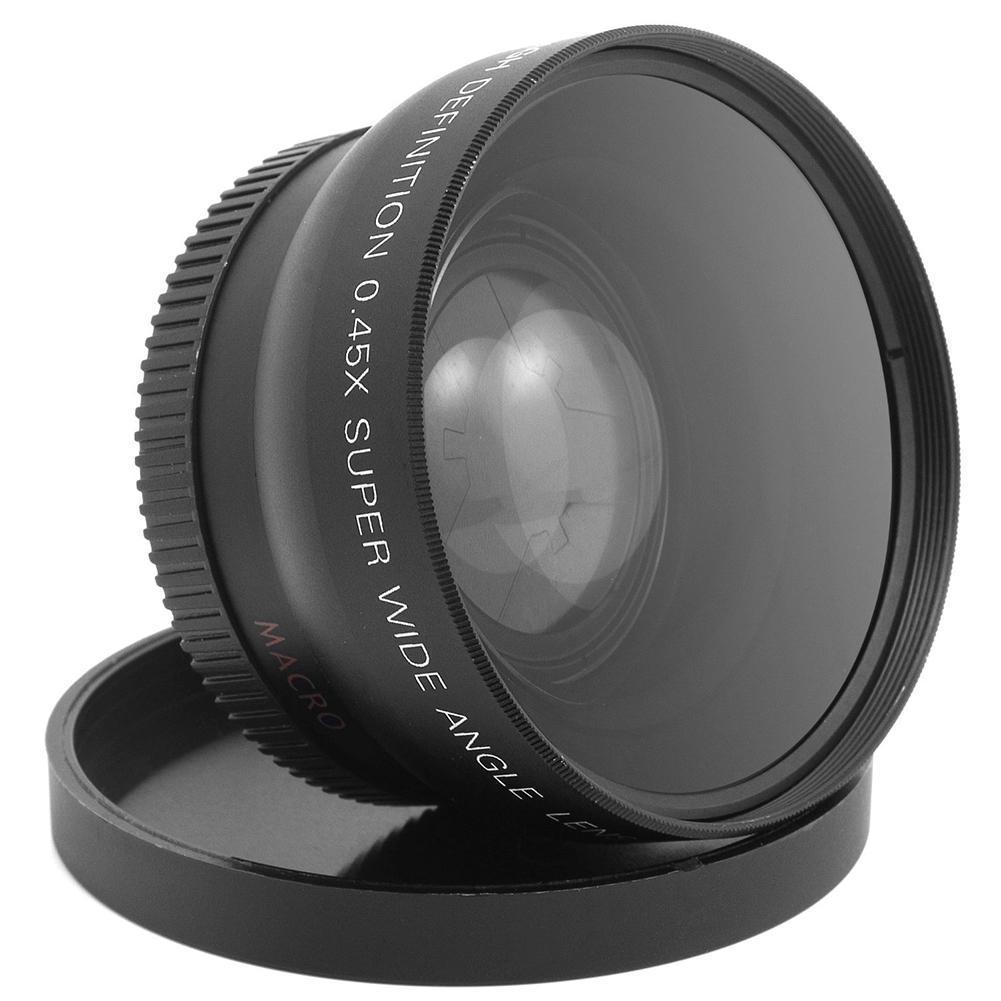 0.45x Wide Angle Lens Macro Lens For NIKON D60 D70 Accessories D3000 Lens D50 D300S D3200 Camera Wide D3100 D70S D T6I3