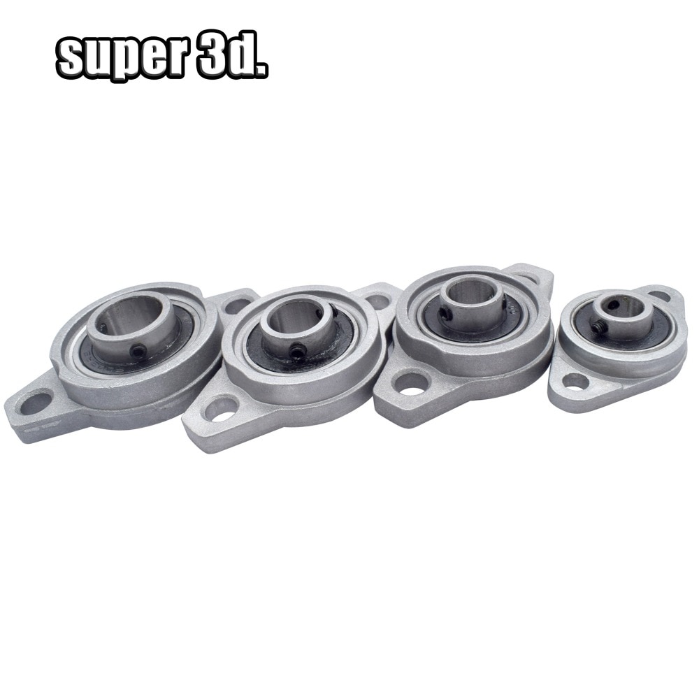 1pcs KFL8/KFL10 /KFL12/KFL15 Shaft Ball Bearing Pillow Block Support Hosing Bearing Seat Pedestal for 3D printer