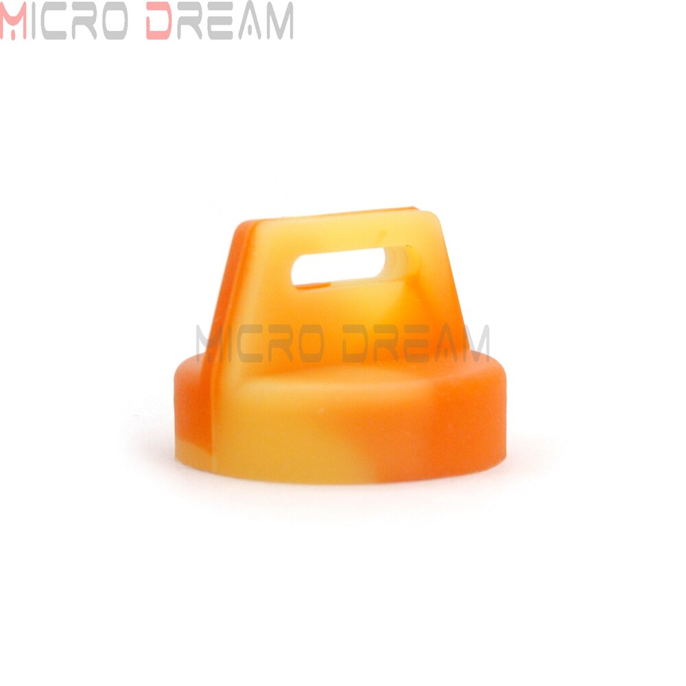 Igntion Key Cover Keyswitch Rubber Protector for Polaris Sportsman Scrambler Black Trail Boss ATV UTV Quad Car Rubber Key Cover: Flame Orange