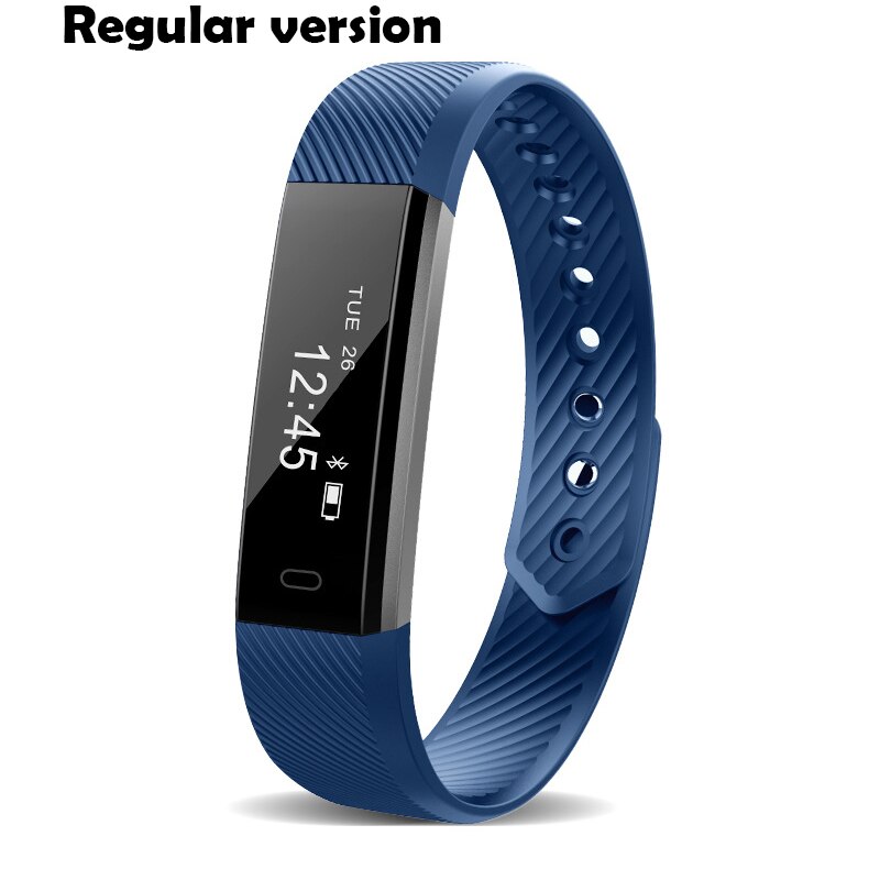 Smart Horloge Sport Horloges Gezondheid Smart Polsband Fitness Stappenteller Armband Bluetooth Wekker Waterdicht Mannen Horloge: D