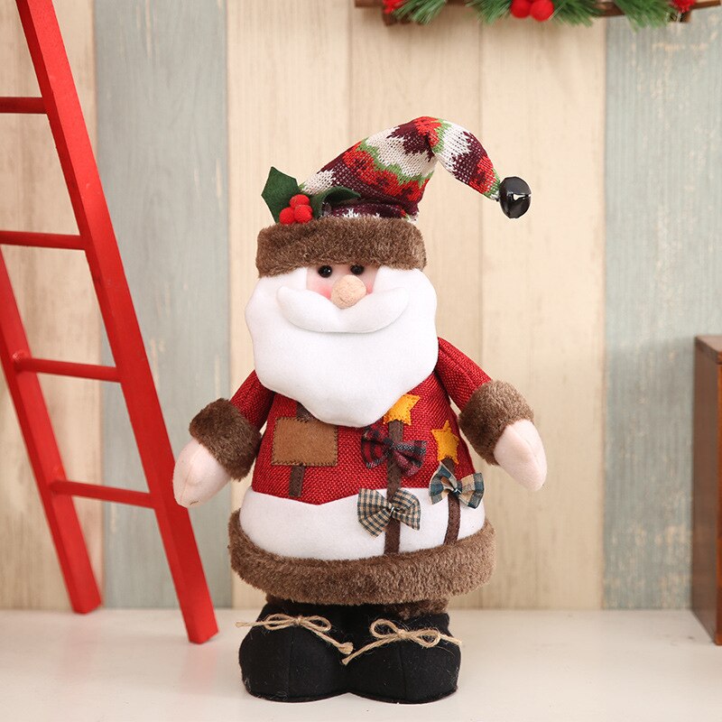 Christmas snowman elk santa decoration hotel shopping mall Christmas decorations