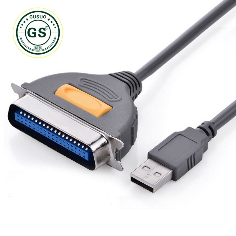 GuSuo DB36 CN36 36Pin Parallel IEEE-1284 to USB 2.0 Adapter Printer Cable 1M-3M