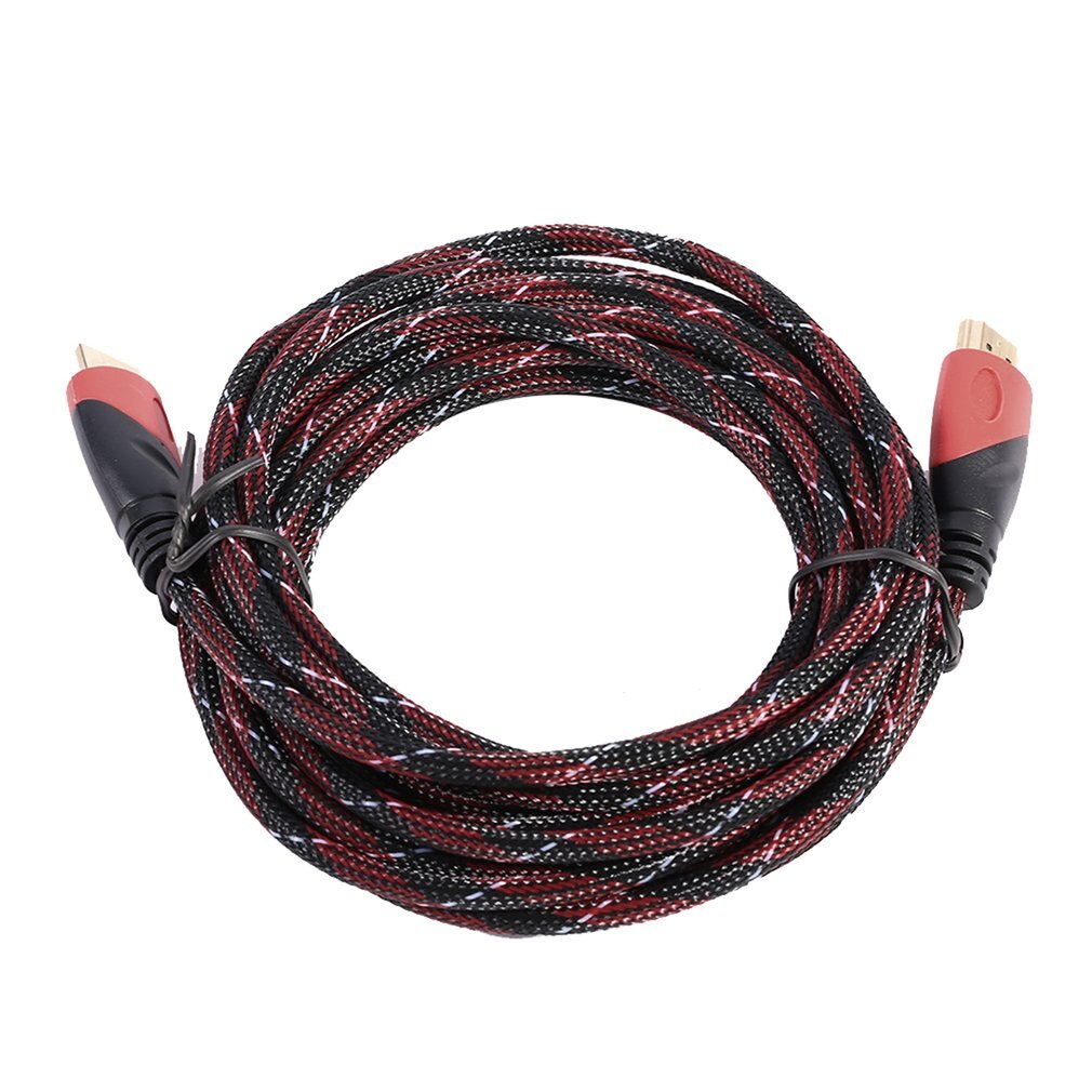 Popolare Cavo HDMI Ad Alta Velocità Maschio A Maschio Cavo video HDMI divisore per HDTV 5m