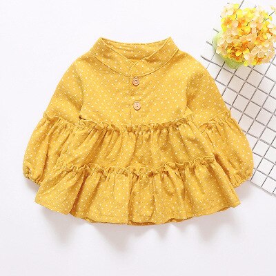 lente katoen kinderen rok sneeuwvlok blauw punt meisjes rokken