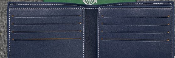 2019 novo goya curto carteira masculina multi-card slots aberto bill carteira de negócios: Sapphire