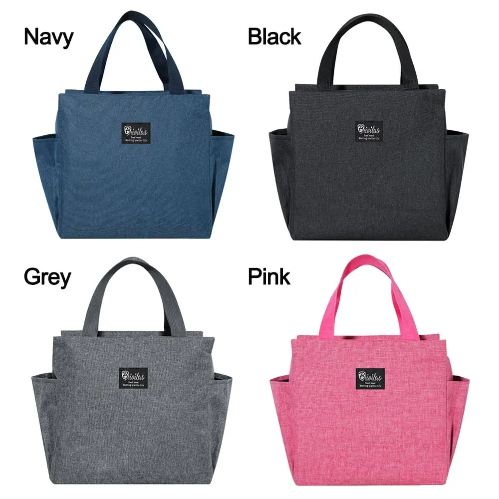 Bolsas térmicas para el almuerzo con cremallera multifuncional para mujer, bolsa térmica portátil impermeable de gran capacidad, bolsa aislante para comida de Picnic