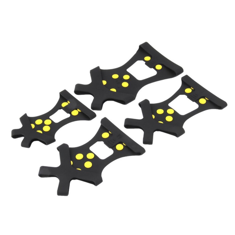 1 paar kampeerklimmen ijs stijgijzers antislip ijs sneeuw wandelschoenen spike grip beschermend gereedschap outdooruitrusting