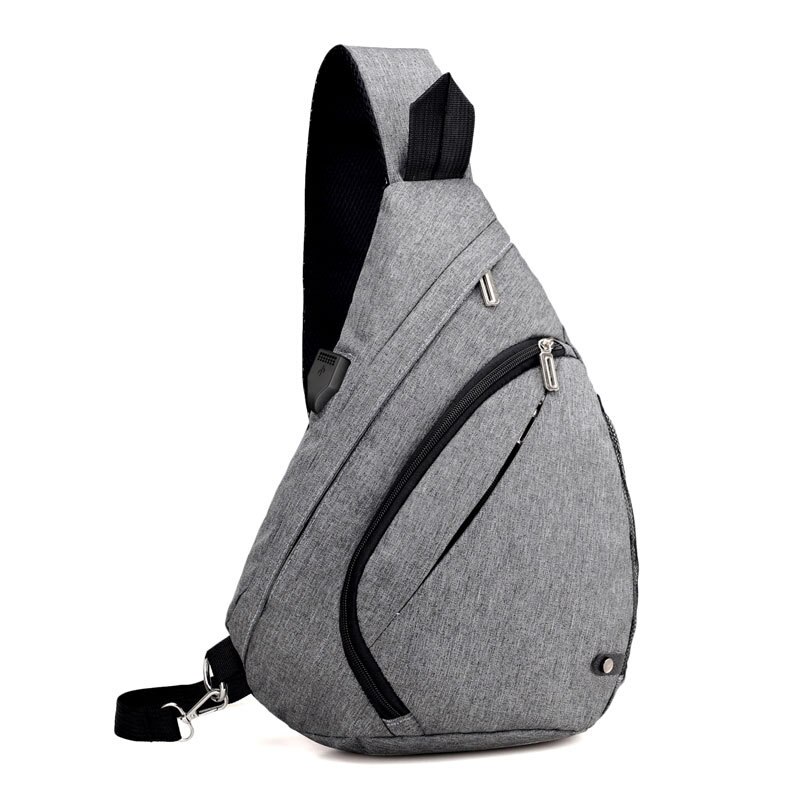 Een Schoudertas Jongens Werk Reizen Veelzijdige Bag Student School University LHL039: Dark Gray