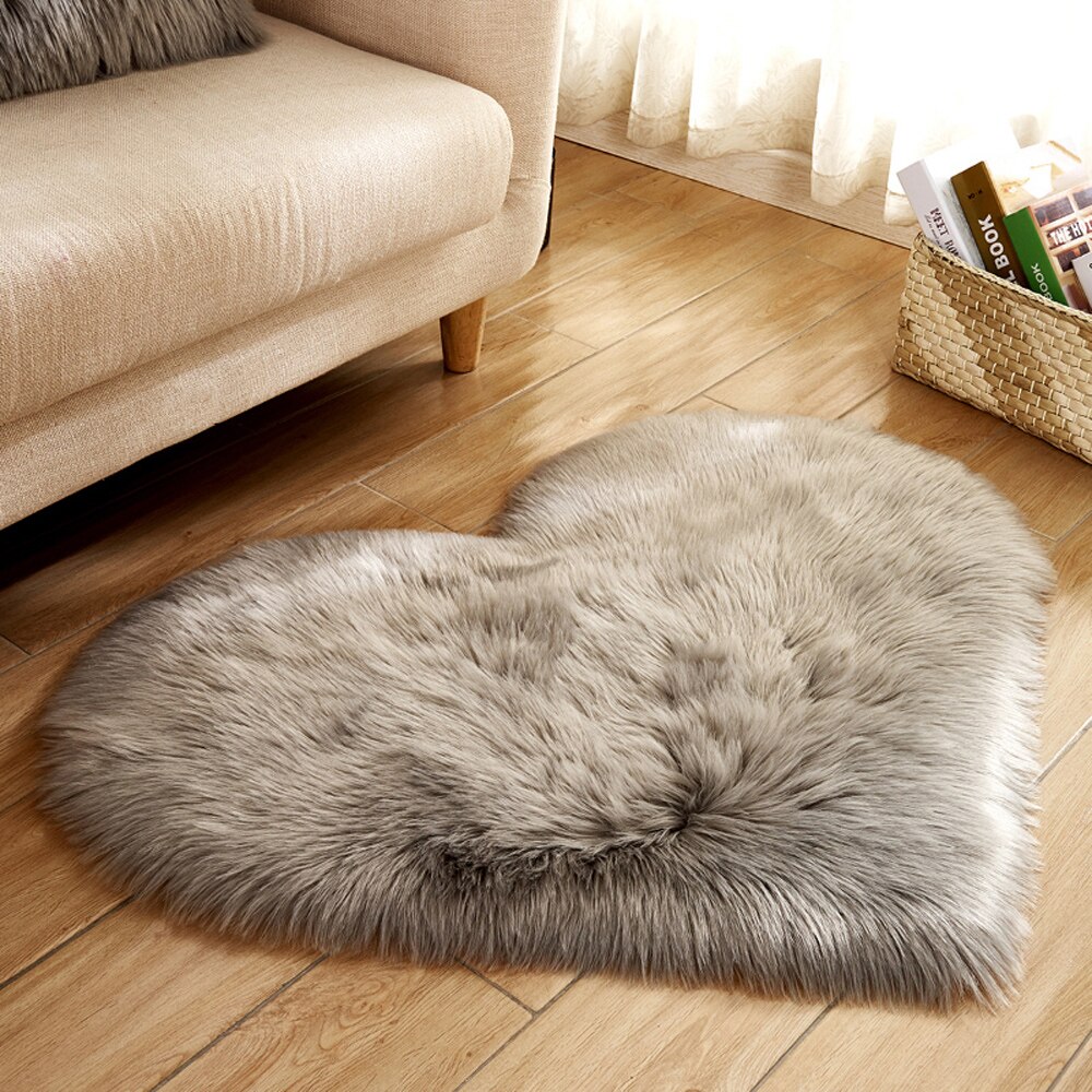 Fluffy tæpper skridsikre shaggy område tæppe spisestue hjem soveværelse gulvtæppe gulvmåtte: 4