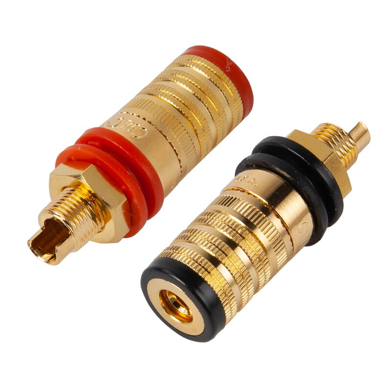 Morsettiera A Vite Per Altoparlanti Con Ingresso A Banana Input Gold Plated Contacts - Foto 9