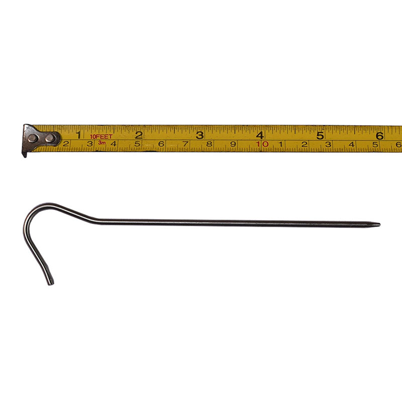 Spedizione gratuita 5.5 grammi 150 mm UL titanio duro 3 mm di diametro picchetto per tenda da campeggio