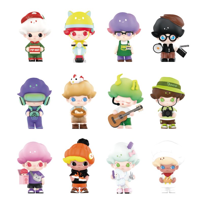 POPMART DIMOO Social University series blind boxes
