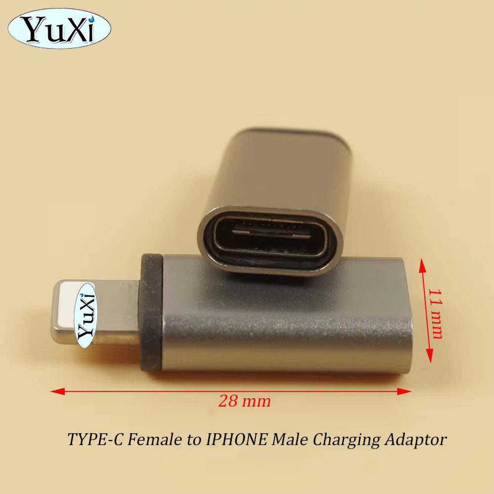 1PC Buchse zu Typ C Stecker Kabel Adapter Schnell Ladung Adapter Multifunktion kabel konverter für iPhone Typ C iOS Adapter