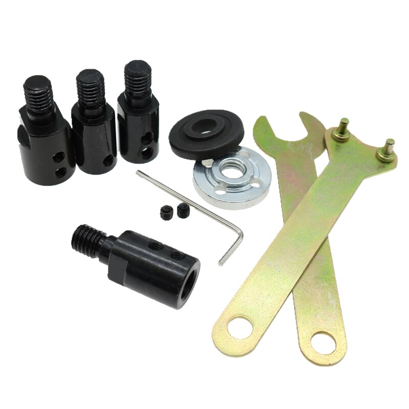 M10-5mm/6 Mm/8 Mm/10 Mm/12 Mm/14 Mm Motor Shaft Coupler Mouw zaagblad Koppeling Joint Connector Zag Chuck Adapter Drijfstang