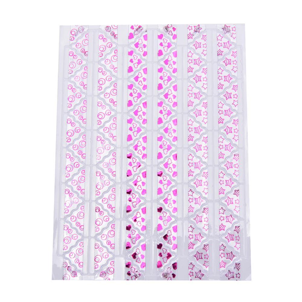 72 pcs/lot DIY Cute Corner kraft Paper Stickers for Photo Albums Frame Decoration Scrapbooking: Rose