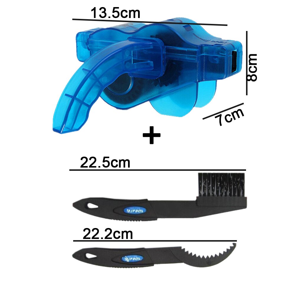 Plastic Motorfiets Fiets Chain Cleaner Brush Kit Gear Grunge Borstel Mtb Bike Machine Wasmachine Scrubber Fietsen Schoon Onderhoud: Chain Washer Set