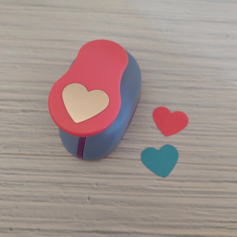 Furador de flores de 1,8 cm - 2,5 cm, perforador para hacer espuma Eva con corte de papel artesanal, álbum de recortes, ahorro de trabajo para niños, perforadora DIY hecha a mano