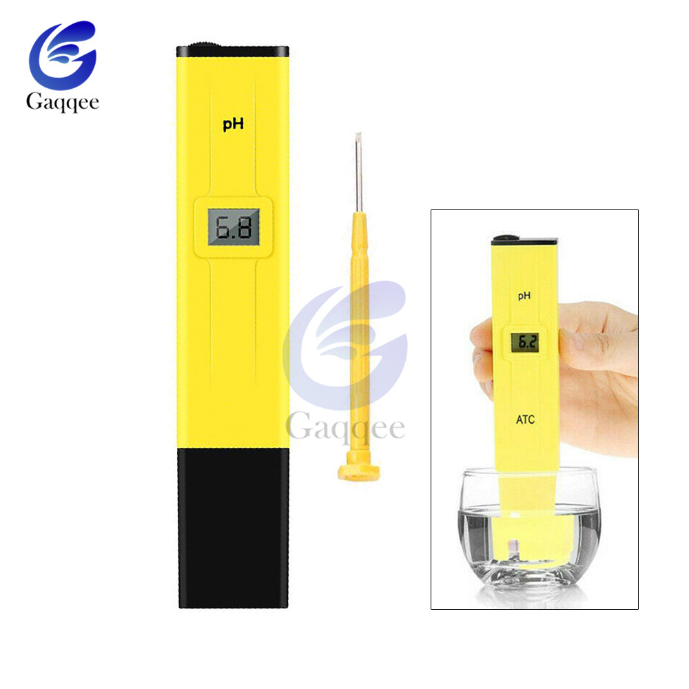 Tds ec meter temperatur tester pen 3 in1 funktion ledningsevne vand måleværktøj tds & ec tester 0-9990 ppm 15%: Atc gul