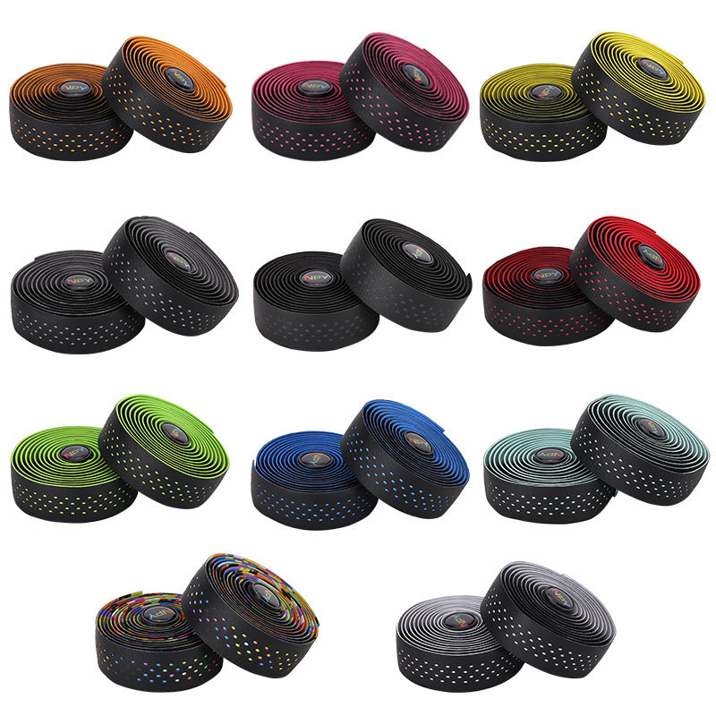 Cinta para manillar de ciclismo, cinta para bicicleta de grava de carretera, asas transpirables, correa para cinturón de barra, cinta antideslizante para bicicleta de carreras de velocidad, accesorios para cinturón