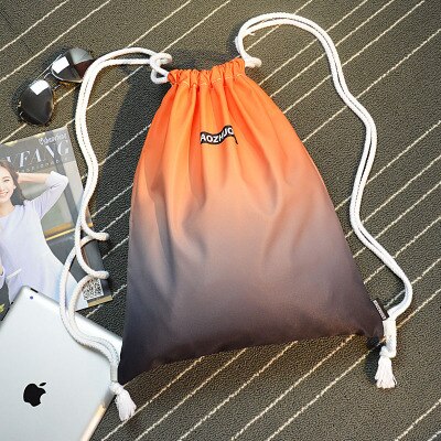 Mochila de deporte para gimnasio, bolsa deportiva impermeable con cordón perfecta para actividades en el exterior, accesorio ideal para entrenamiento, fitness y natación, para verano: F