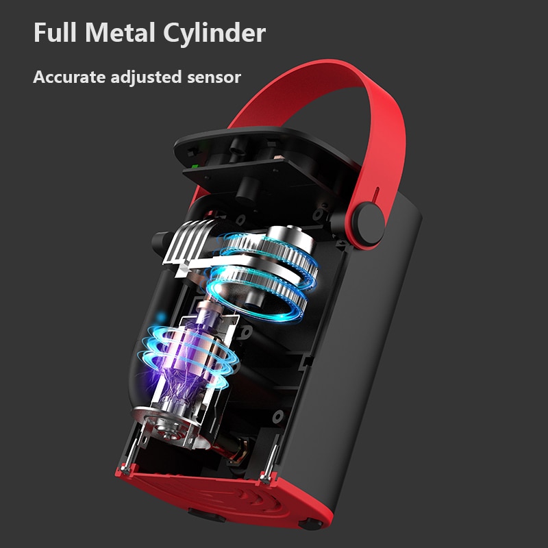 Gussdo Portable Car Air Pump 12V Electric Air Compressor Digital Tire Pressure Monitor Inflatable Treasure for Cycle Ball Boat