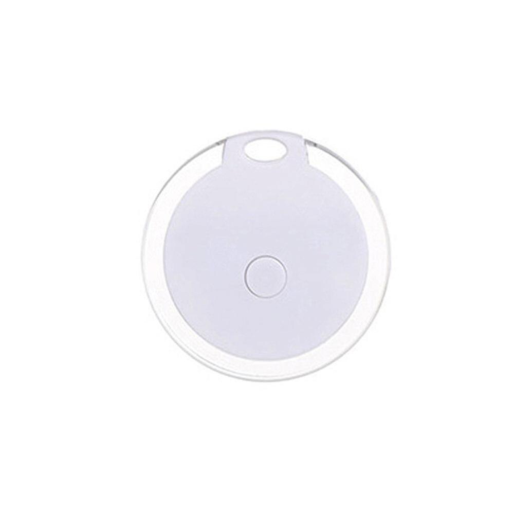 Mini smart bluetooth trådløs nøkkelfinner locator pet dog cat gps anti-lost tracker advarsel alarm auto tracking finder enhet: Hvit