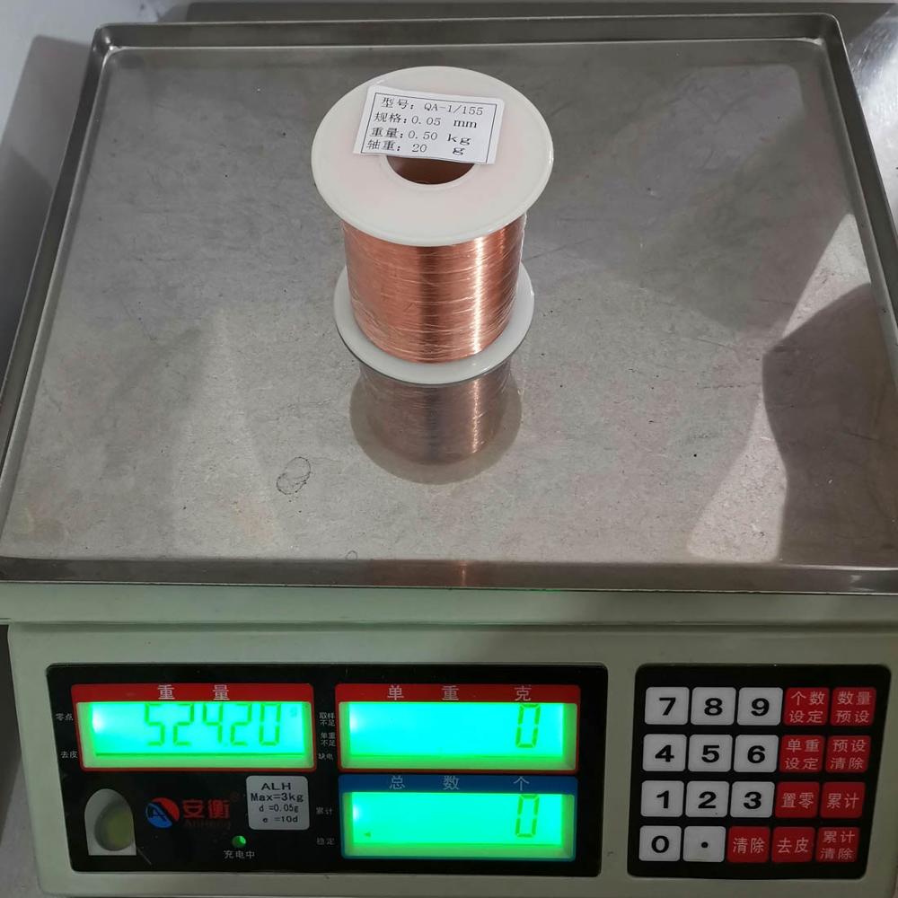 500g/ rull emaljert kobbertråd 0.13/ 0.25mm 0.5/0.8 0.65 1.3 1.4mm qa -1-155 magnettrådspole viklingstråd induktansmotorspole