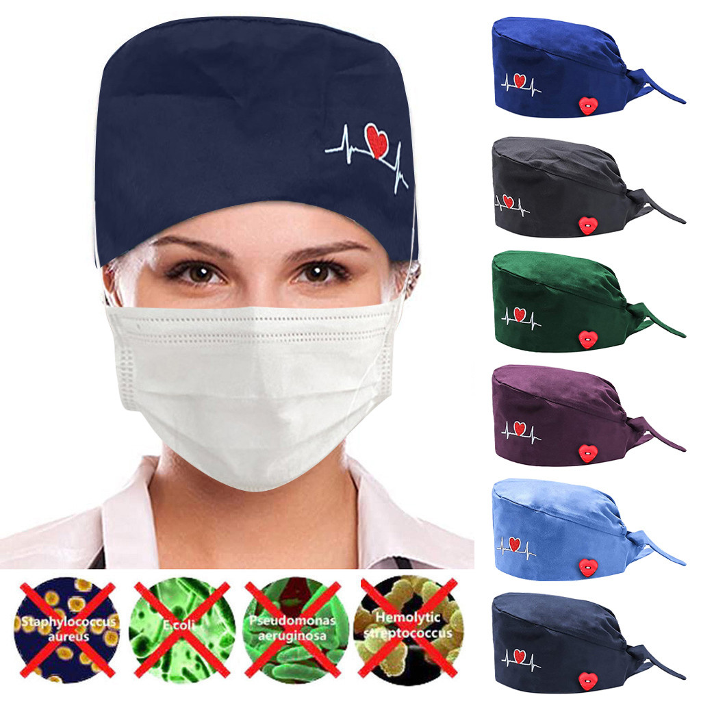 # H30 sombreros estampados a la para hombres y mujeres, gorro de trabajo informal Unisex, gorro boofante