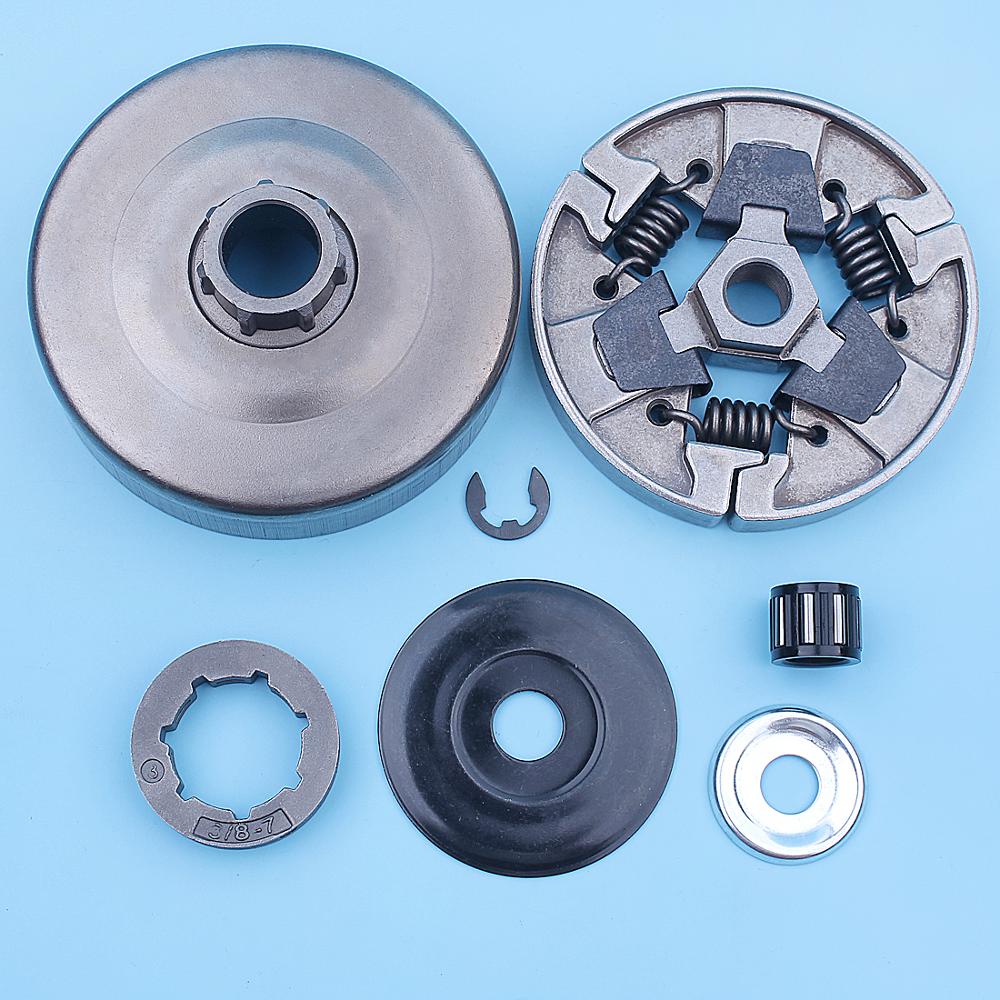 3/8"-7 Clutch Drum Rim Sprocket Kit For Stihl MS660 066 064 MS640 MS661 MS 660 640 Chainsaw Replacement Spare Parts