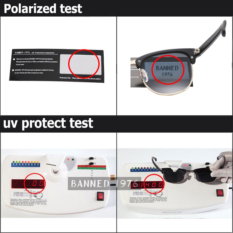 UV400 HD Polarized men women Sunglasses Classic retro Brand Sun glasses Coating Drive Shades gafas De Sol Masculino