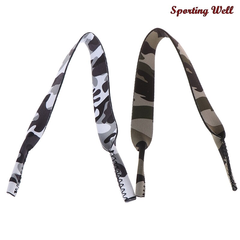 de camuflaje cordón para gafas, cordón para cuello, correa de gafas, deportes, gafas, correa para gafas