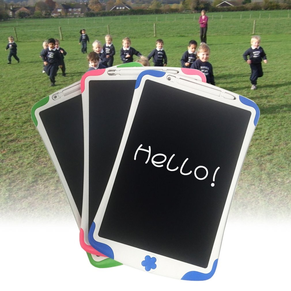 10-Inch Electric LCD Screen Writing Pad Digital Children Kids Drawing Pad Handwriting Board Electric Board Message Leaving