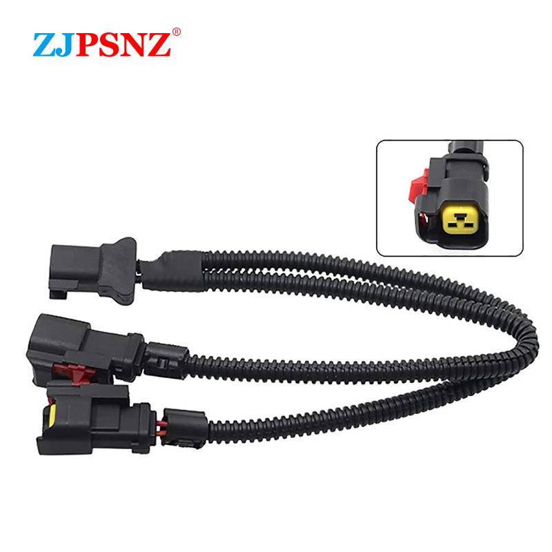 Auto Horn Lautsprecher Adapter Zopf Buchse Zwei Spezielle Linie Strahl Horn Kabelbaum Weiblich Männlich Stecker Schnecke Horn Buchse Umwandlung