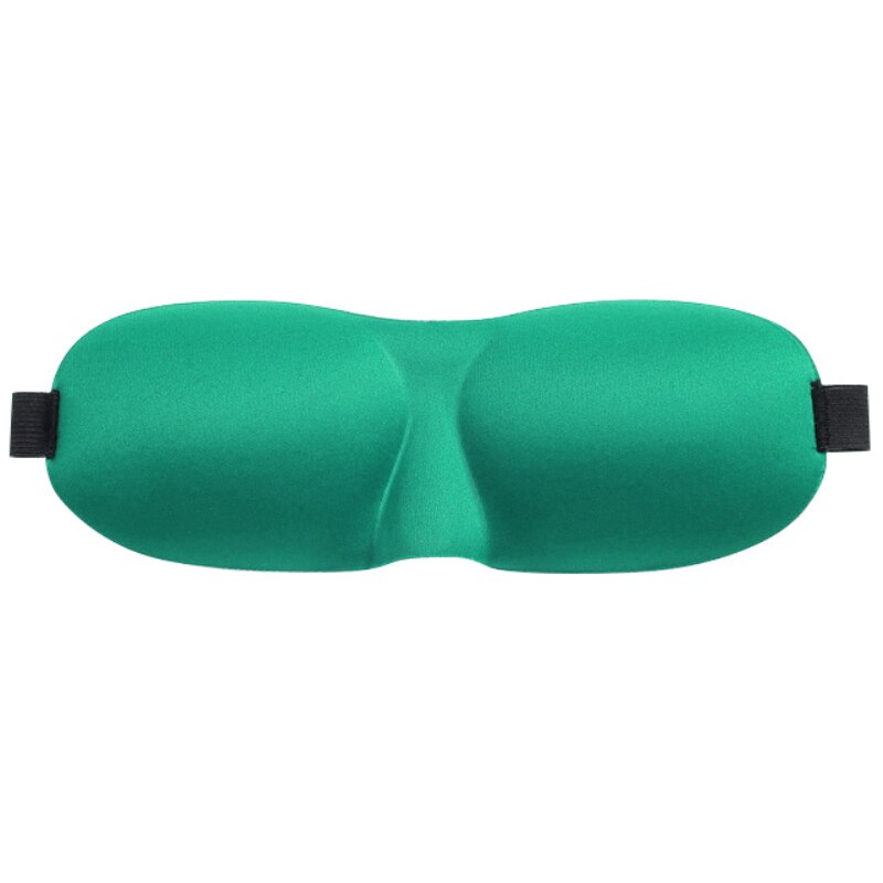 1pc 3D Eye Shade Sleeping Mask Cover Natural Silk Blindfold For Sleep Assist and Eye Relaxation Home Hotel Plane: 02